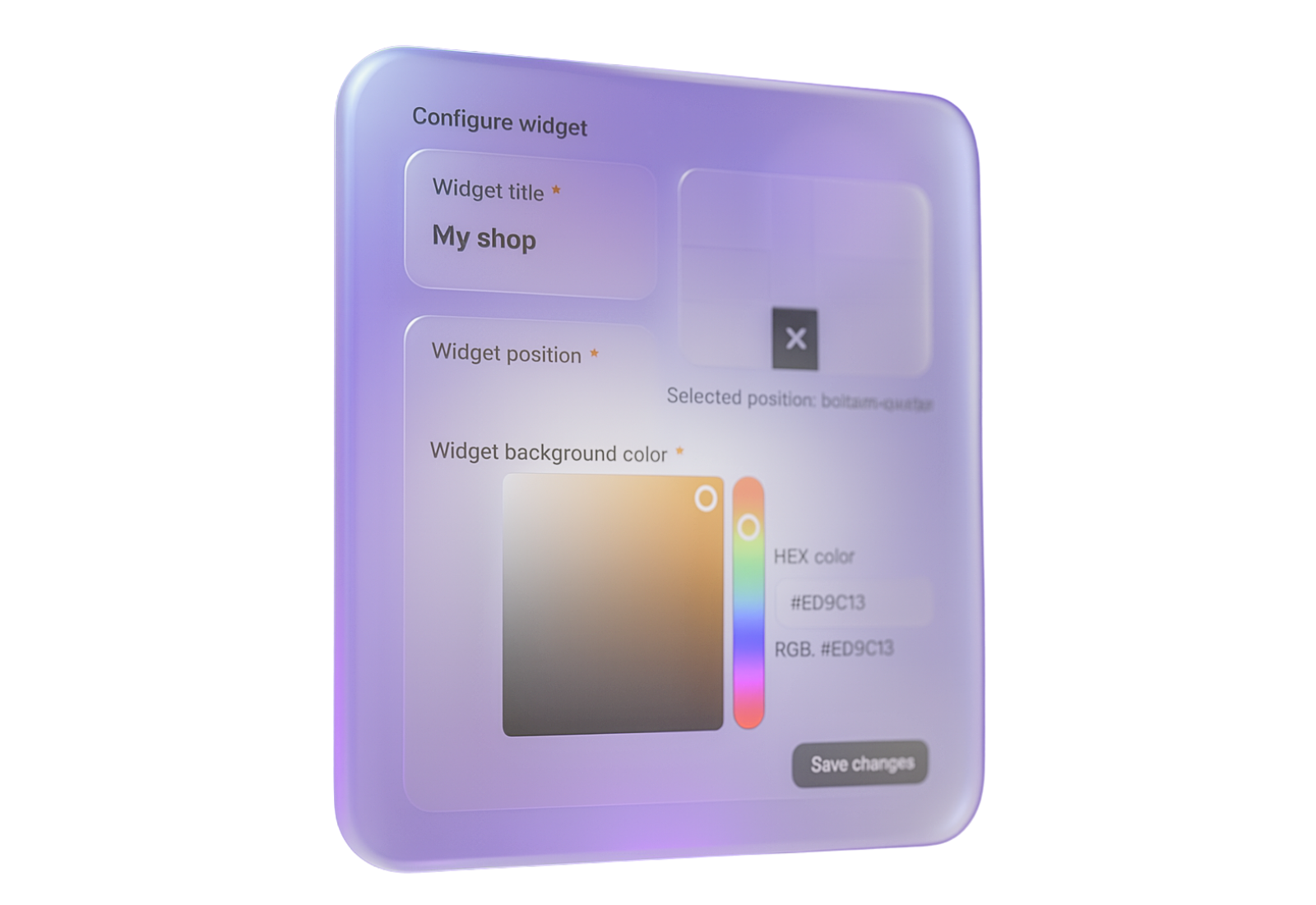 brandye widget dashboard customisation shopify